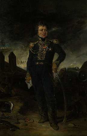约瑟夫·利奥波德·西吉斯伯特·雨果将军的肖像