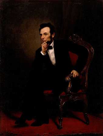 乔治·彼得·亚历山大·希利的《亚伯拉罕·林肯》