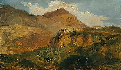 卡尔·拉尔的《南方山地风景》