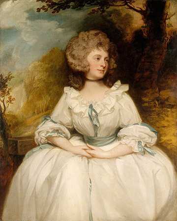 乔治·罗姆尼的《柠檬女士》（1747–1823）