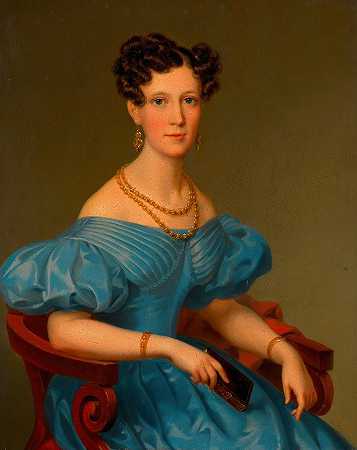 利奥波德·费尔特鲍尔的《内盖利夫人肖像》（e）