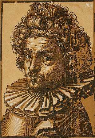 亨德里克·戈尔齐乌斯的《吉莉斯·范·布伦肖像》