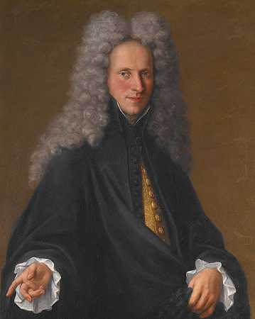 《一位无名贵族的肖像》（Pietro Longhi）