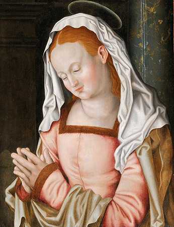 Daniel Fröschl的《祈祷中的圣母》