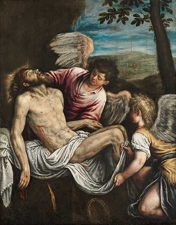 莱安德罗·巴萨诺的《死基督与天使》