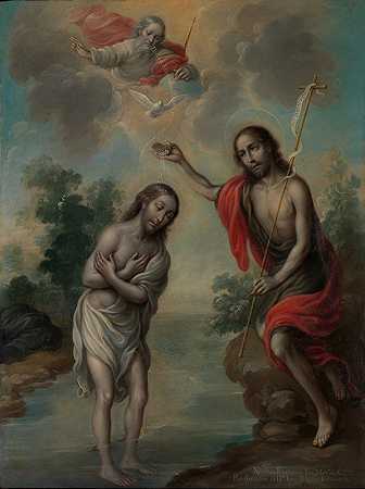 “尼科拉斯·恩里克斯的《基督的洗礼》