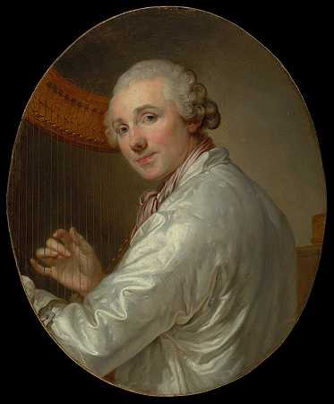 《安吉·洛朗·德·拉利维·德·朱利》（Ange Laurent de Lalive de Jully），作者：让·巴蒂斯特·格雷兹（Jean Baptiste Greuze）