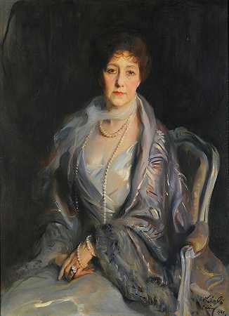 菲利普·阿莱克修斯·德·拉斯洛的《一位女士的肖像》
