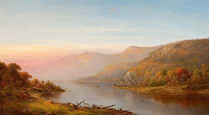 查尔斯·W·纳普的《山河风光（哈德逊的秋天）》