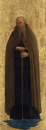 《圣安东尼方丈》作者：Fra Angelico