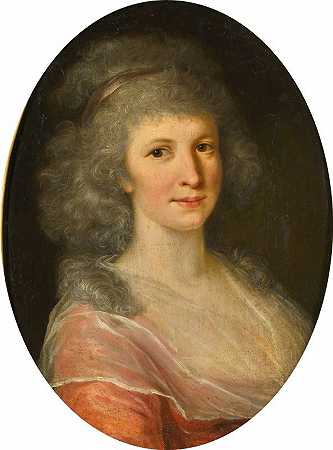 约翰·弗里德里希·奥古斯特·蒂施贝因的《女士肖像》