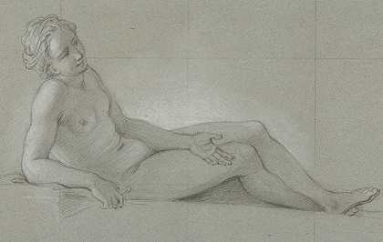 查尔斯·安托万·科伊佩尔的《裸体躺卧女性研究》