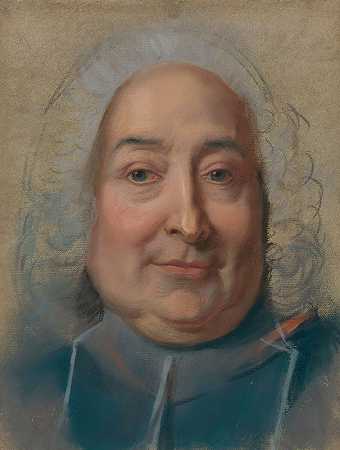 莫里斯·昆廷·德拉图尔（Maurice Quentin de la Tour）的《巴黎大主教吕克（Vintimille du Luc）主教肖像》