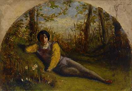 《年轻诗人——阿瑟·休斯的油画研究》