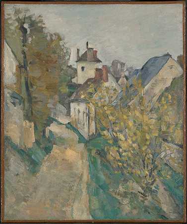 保罗·塞尚（Paul Cézanne）的《奥弗斯河畔加切特博士之家》（The House of Dr.Gachet in Auvers sur Oise）