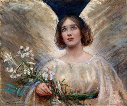 爱丽丝·派克·巴尼的《复活节百合花》