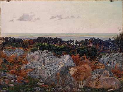 丹尼尔·亚历山大·威廉姆森的《沃顿岩的莫坎贝湾》