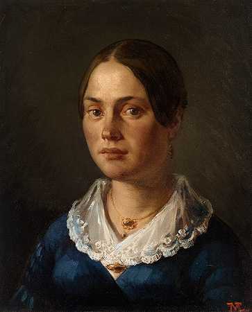 让-弗朗索瓦·米勒的《马丁夫人肖像》