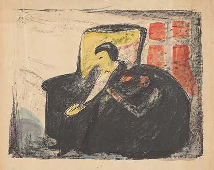 《幽灵奥斯瓦尔德》（Edvard Munch）