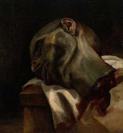 Théodore Géricault的《断头人之首》
