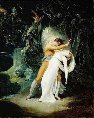 威廉·汉密尔顿的《青瓷与阿米莉亚》