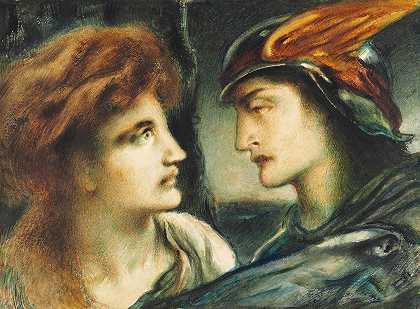西蒙·所罗门的《水星与普罗塞尔皮纳》