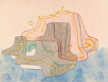 保罗·克利（Paul Klee）的《神话艾纳·因塞尔》（Mythos Einer Insel）
