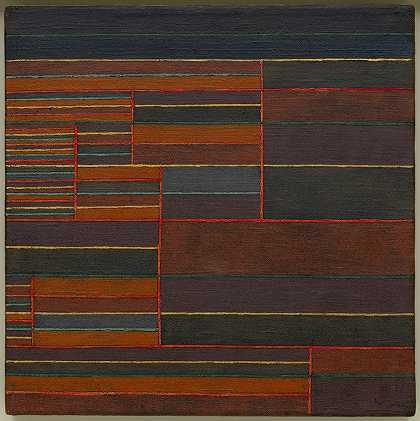 保罗·克利（Paul Klee）的《当前的六个门槛》（In the Current Six Threshold）