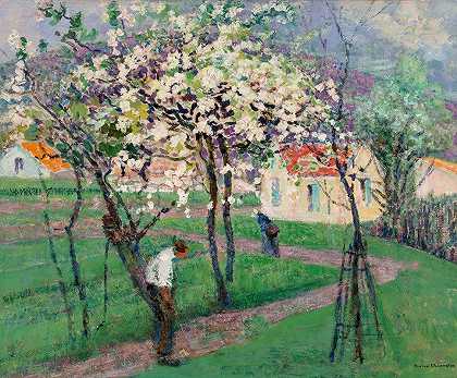 维克托·查雷顿的《春天的树》
