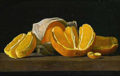 约翰·弗雷德里克·佩托的《静物——橘子》