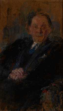 “奥尔加·博兹南斯卡的扬·鲁布扎克肖像