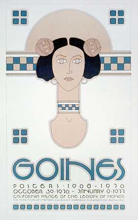 “Goines，海报1968-1976年，由David Lance Goines创作