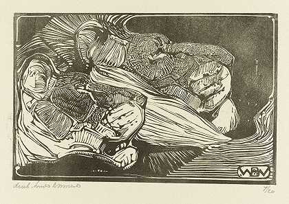 伯纳德·威廉·维林克的《狮子和狮子的头像》