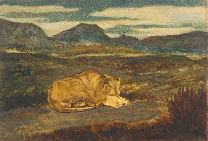 安托万·路易斯·巴耶的《狮子内胚层》
