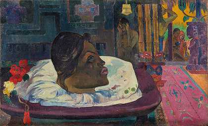 保罗·高更（Paul Gauguin）的《Ari Matamoe》（《皇家尽头》）