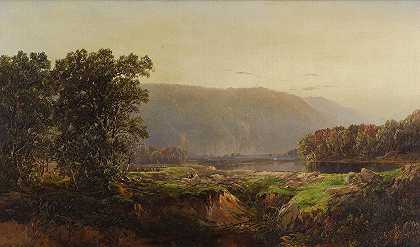 威廉·路易斯·桑塔格的《白山风景》