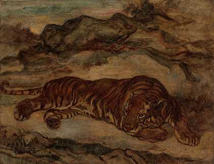 安托万·路易斯·巴耶的《老虎在回应》