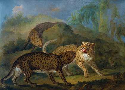 “雅克·查尔斯·奥德里的三只豹子