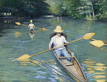 Gustave Caillebotte的短裙