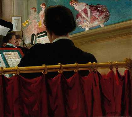埃弗里特·希恩的《老普罗克特第五大道剧院管弦乐队坑》