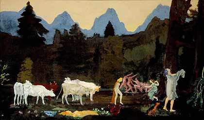 阿瑟·鲍文·戴维斯的《田园山峰》