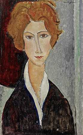 “阿梅迪奥·莫迪利亚尼的女性肖像