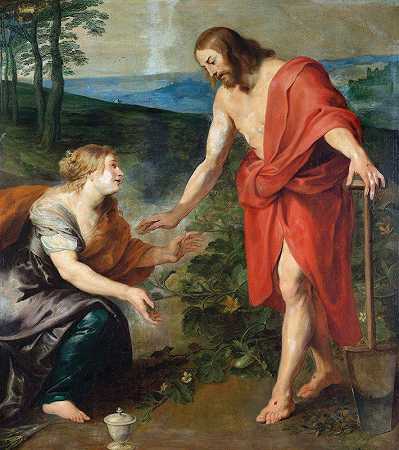 彼得·保罗·鲁本斯《基督向抹大拉的玛丽亚显现》