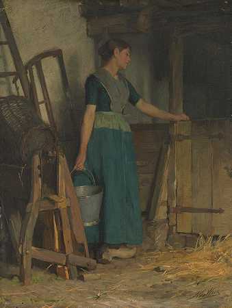 尼古拉斯·范德韦的《农民女孩》