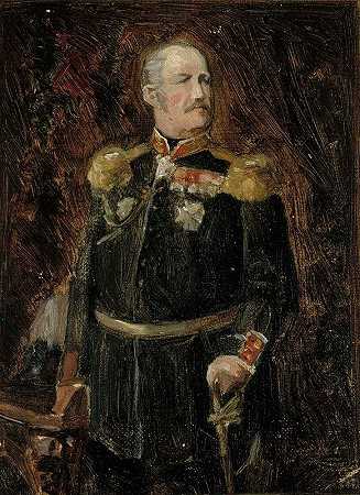 《黄麻将军的肖像，阿道夫·阿米诺夫伯爵》阿尔伯特·埃德尔费尔特著