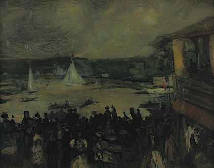 威廉·詹姆斯·格拉肯斯的《帆船-巴黎》