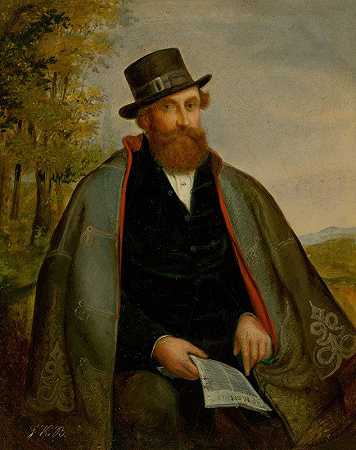 《1848年革命人物肖像》，作者：Vojtech Klimkovič