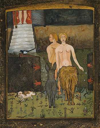 雨果·辛伯格的《亚当与夏娃》