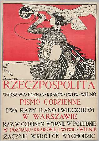 《Rzeczpospolita》作者：Kazimierz Sichulski