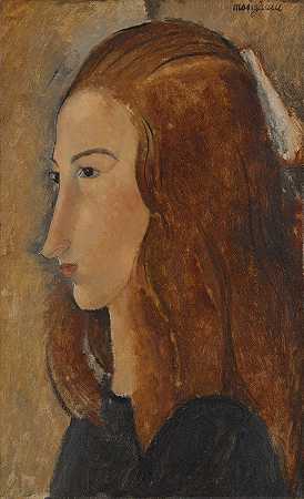 阿梅迪奥·莫迪利亚尼的《年轻女人的肖像》